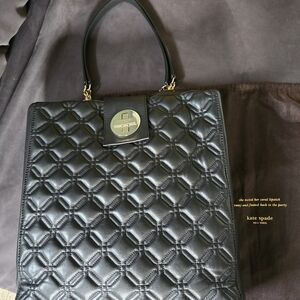 Kate Spade Black Quilted Women's Bag
